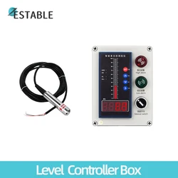 4-20mA impermeabile livello integrale trasmettitore di liquido Controller sensore di livello dell'acqua AC220V display Float Switch Mount Box