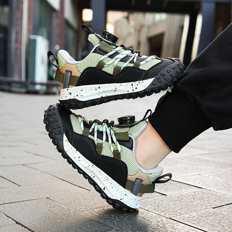 

Children's Basketball Shoes Lightweight Non-Slip Comfortable Running Sneakers for Field Training Outdoor Sports Kids Footwear