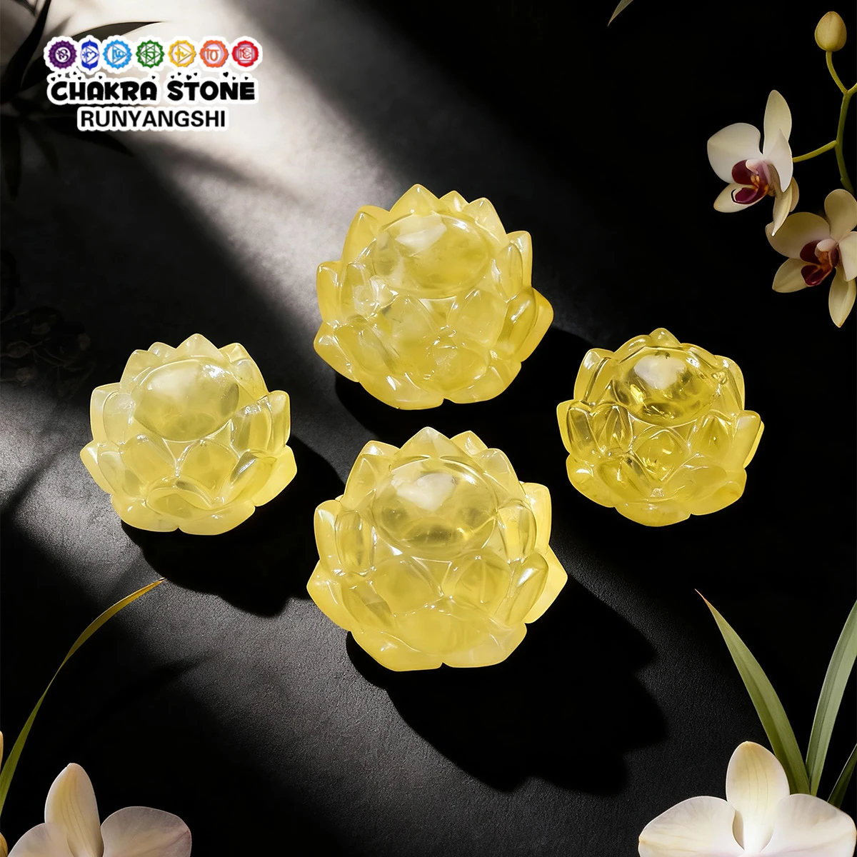 

1 шт., натуральный кристалл, цитрин, лотос, пьедестал, хрустальные шары, соответствующие изысканные украшения для дома, коллекторы кристаллов