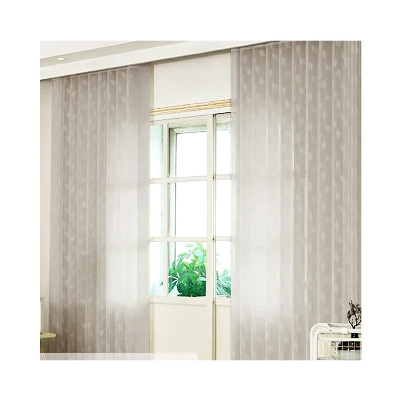 

Gauze curtain dream vertical curtain sun room hook type sunshade top curtain free punching installation