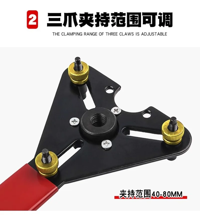 Air Conditioner Compressor Clutch Dual-purpose Wrench Quick Disassembly Car Maintenance Combination 8-piece  and Assembly  Cup