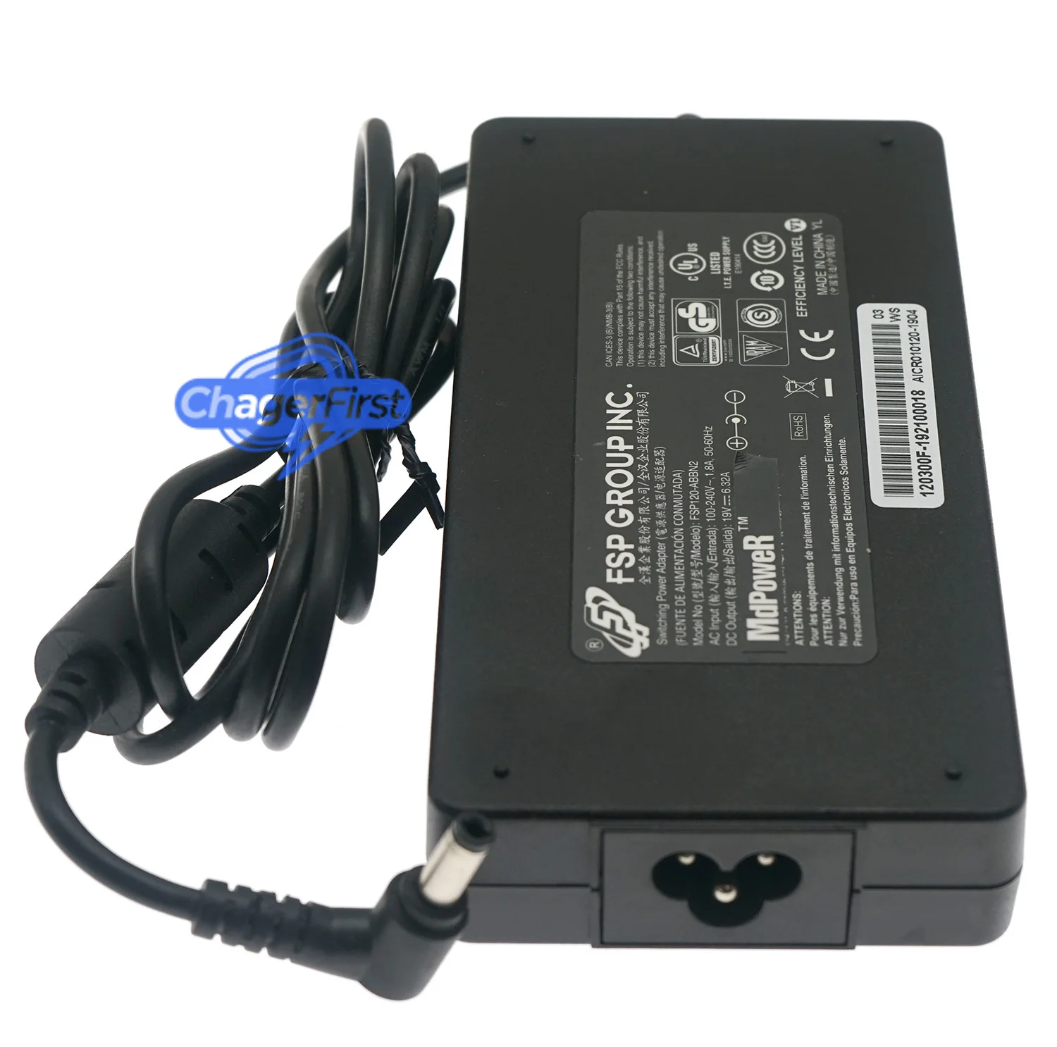 Original OEM FSP 19V 6.32A Switching AC Adapter Charger for Intel NUC NUC10i7FNHN Laptop Power Supply FSP120-ABBN3  5.5*2.5mm