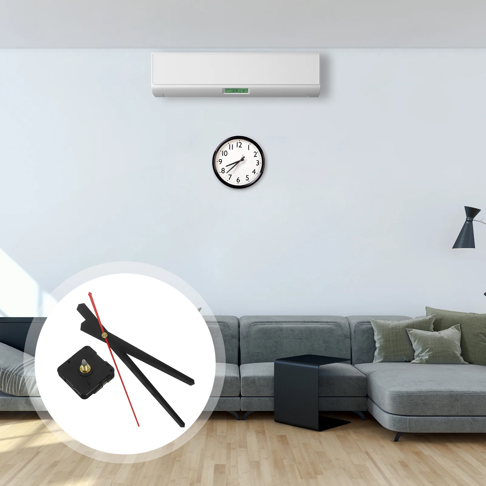 

Silent Movement Mechanism Large Quartz Clock Hands For Wall Clock Diy Replacement Parts Home Office Decor