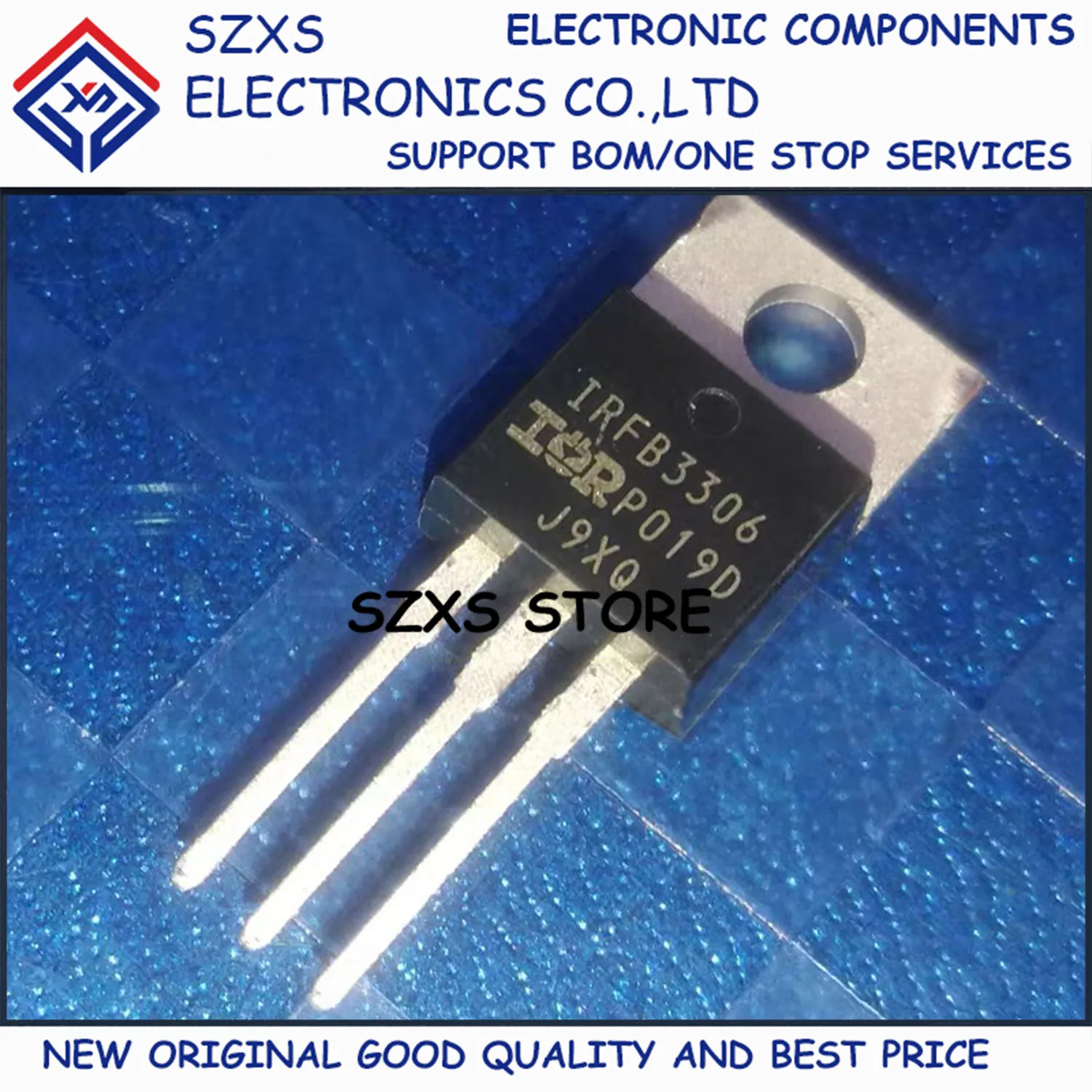 New Original 10Pcs IRFB3306 IRFB3306PBF TO-220 60V 160A MOSFET Field Effect Transistor In Stock Good Quality