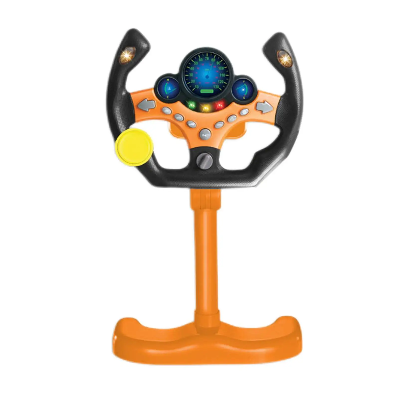 Simulated Steering Wheel for Kids Driving Controller W/Music and Light