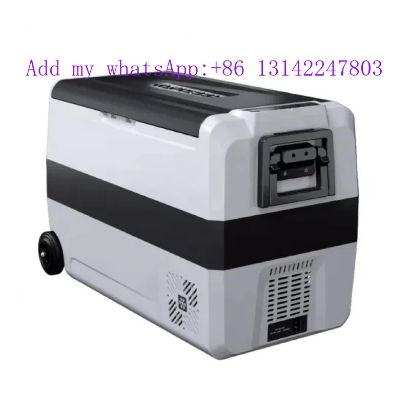 

45L Mini Portable Car Freezer Electric/Gas/Solar Powered Refrigerator Parts New USB Battery