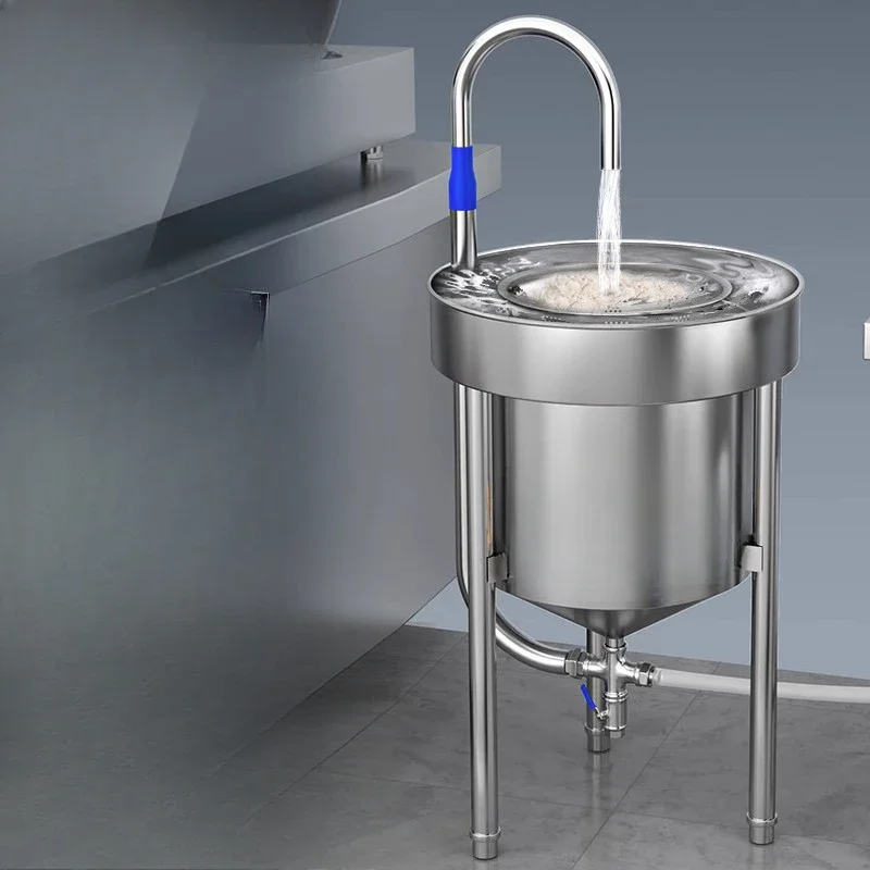 

Машина для мытья риса под давлением воды из нержавеющей стали, многофункциональная и полностью автоматическая машина для мытья риса