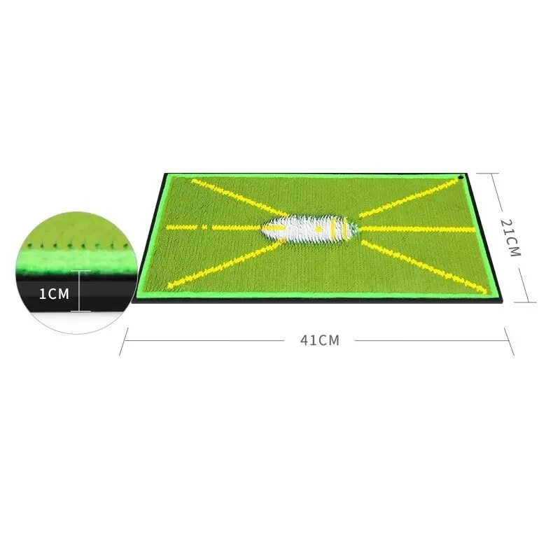 Golf Training Mat for Swing Detection Batting Trajectory Direction Detection Analysis Pad Swing Path Practice Marking Pad