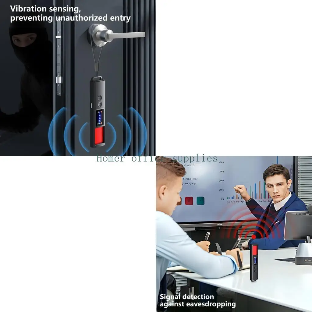 

K43B Miniature Anti Theft Alarm Device With Motion Sensors For Property Protective