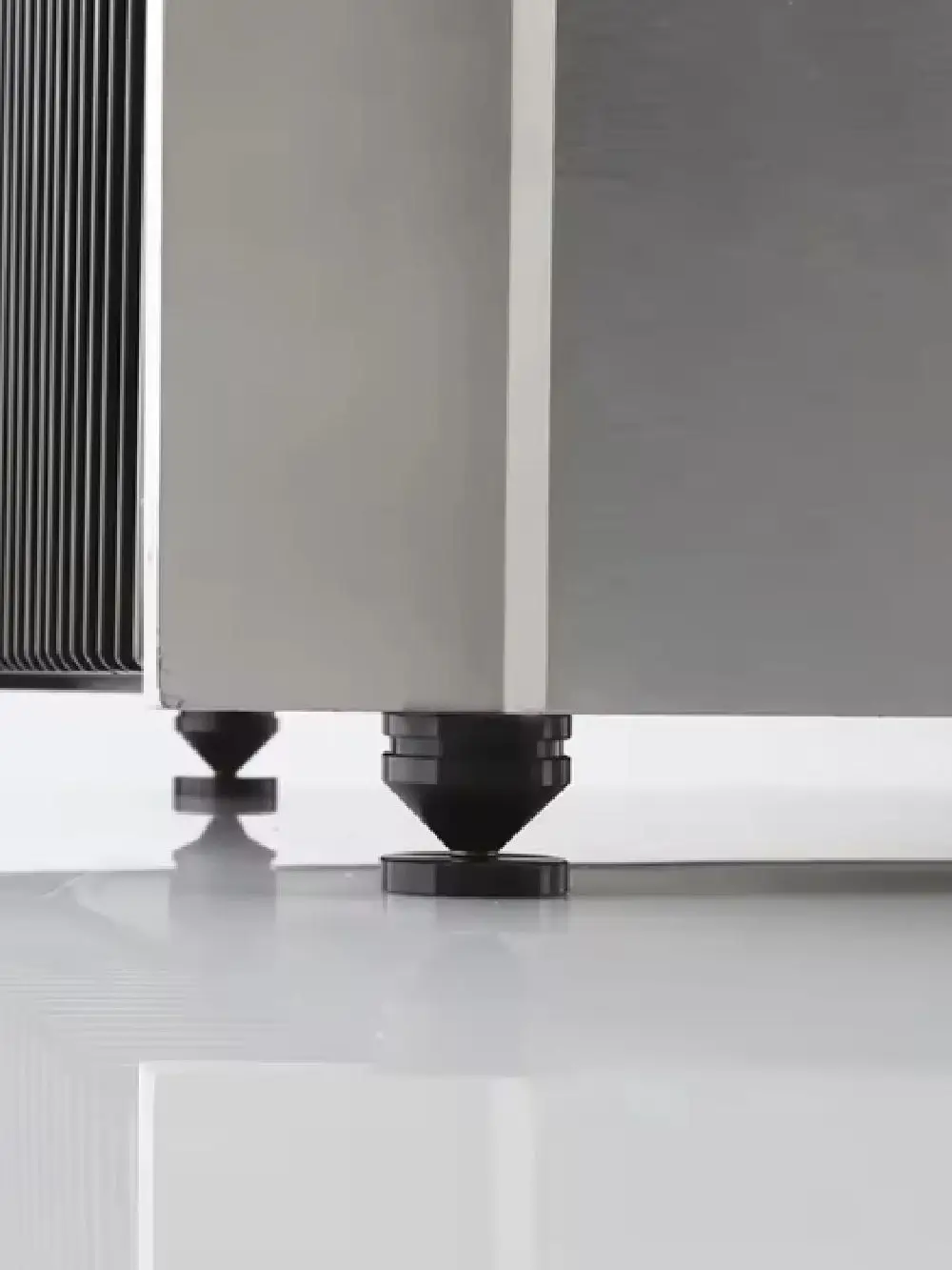 Pailvens Lautsprecherfüße, 8er-Set, Leichtgewichtige Lautsprecherfüße aus ABS mit 16-Wege-Gummimatte für Subwoofer