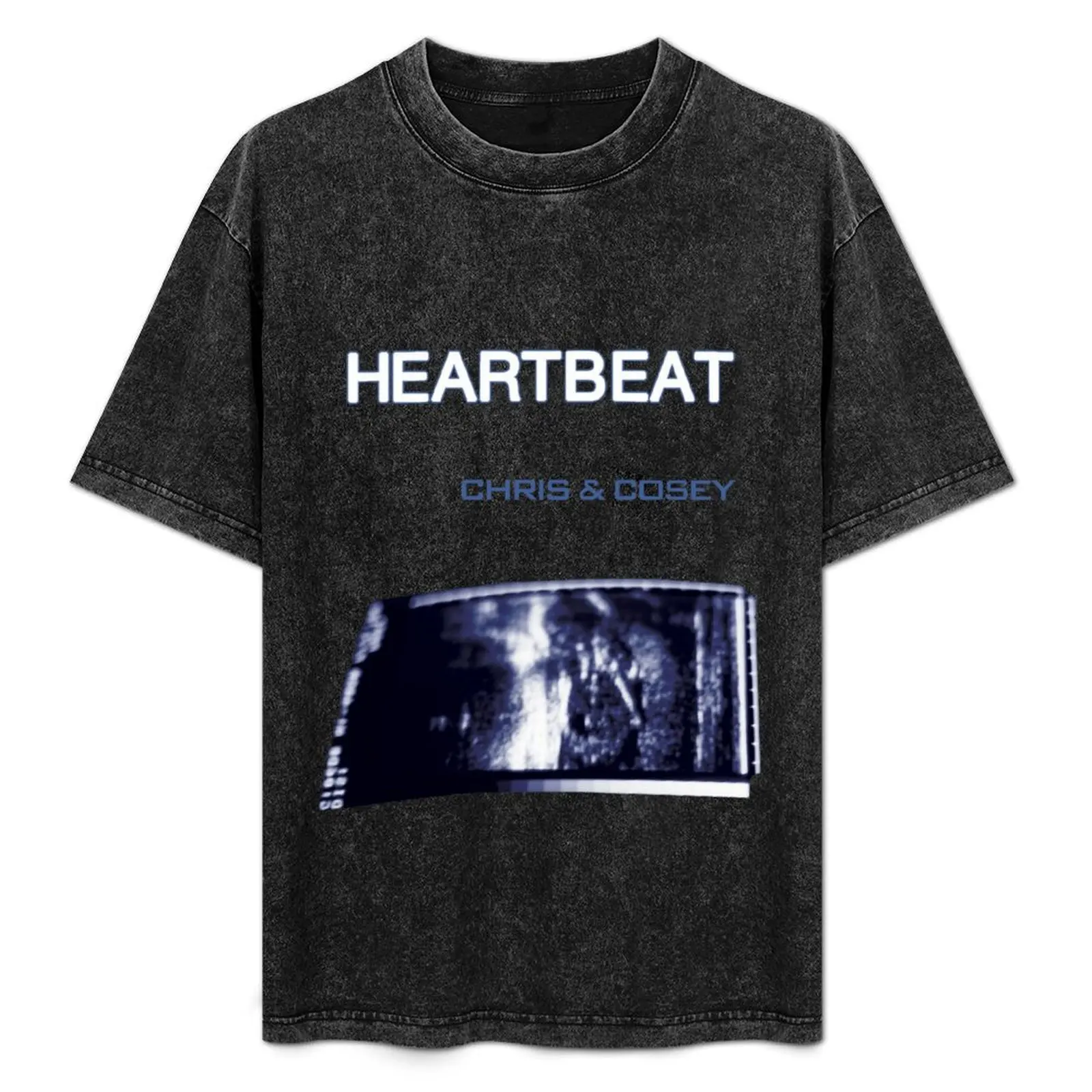 

Chris & Cosey - Heartbeat artwork T-Shirt man clothes vintage plain boys whites fruit of the loom mens t shirts