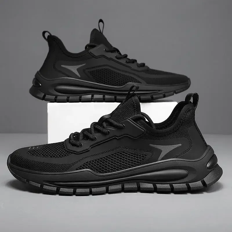 Men Sneakers Mesh Casual Shoes Lac-up Men Shoes Lightweight Vulcanize Shoes Walking Sneakers Zapatillas Hombre