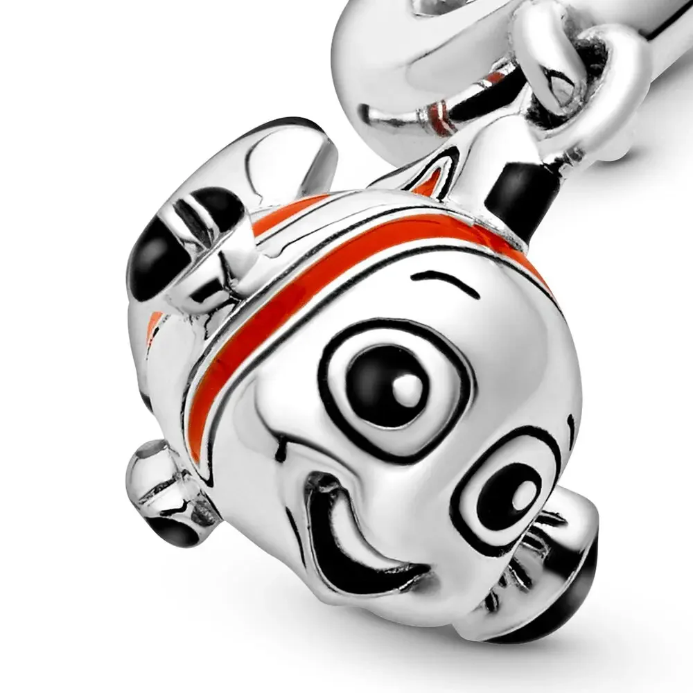 Silver Colour Finding Dangle Charm Holder Fit Original Brand DIY Charm for Women Jewelry Making Gift image 2
