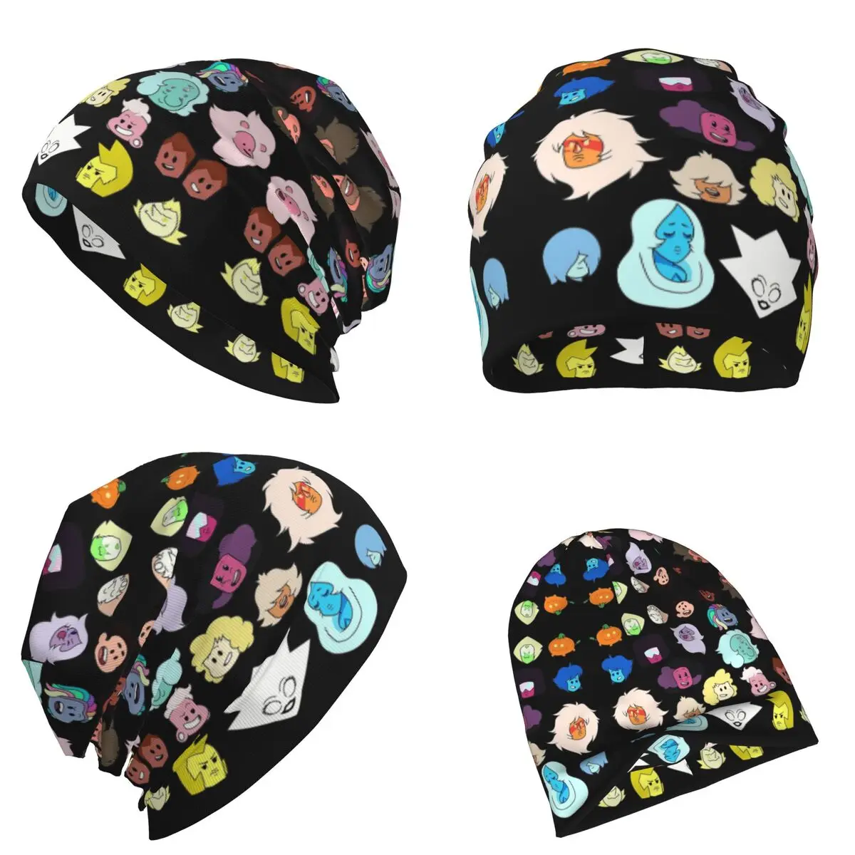 ستيفن الكون رؤساء الدافئة محبوك قبعة الهيب هوب بونيه قبعة الخريف الشتاء في الهواء الطلق بيني القبعات للجنسين الكبار