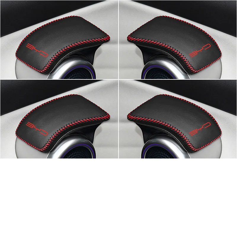 

for BYD Atto 3 Car Interior Door Handle Protective Cover for BYD Atto 3 YUAN Plus Leather Protective Cover Modified Accessories