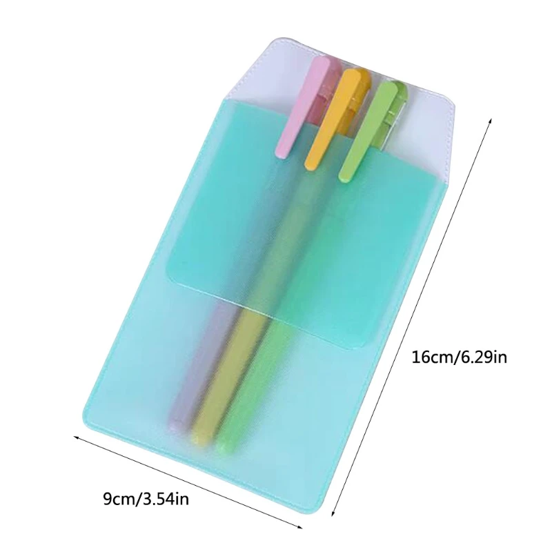 Nurse Pen Pocket 6.29'' x3.54'' Nurse Organizer Bag Lightweight Leaking-proof Durable for Nurse Home for Health Aides