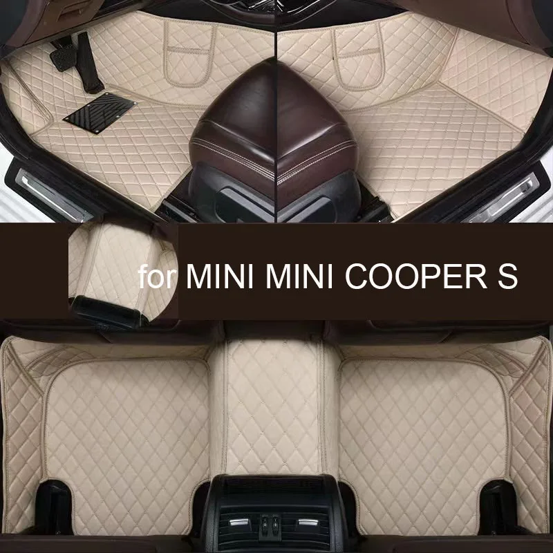 

Автомобильные коврики для MINI COOPER S 2016-2017, аксессуары, индивидуальные автомобильные коврики