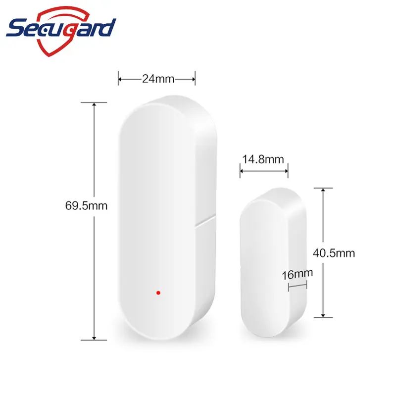 WiFi Tür Sensor Tuya Smart APP Fenster Tür Öffnen Detektor Sensoren Benachrichtigung Home Security Alarm Für Alexa Google