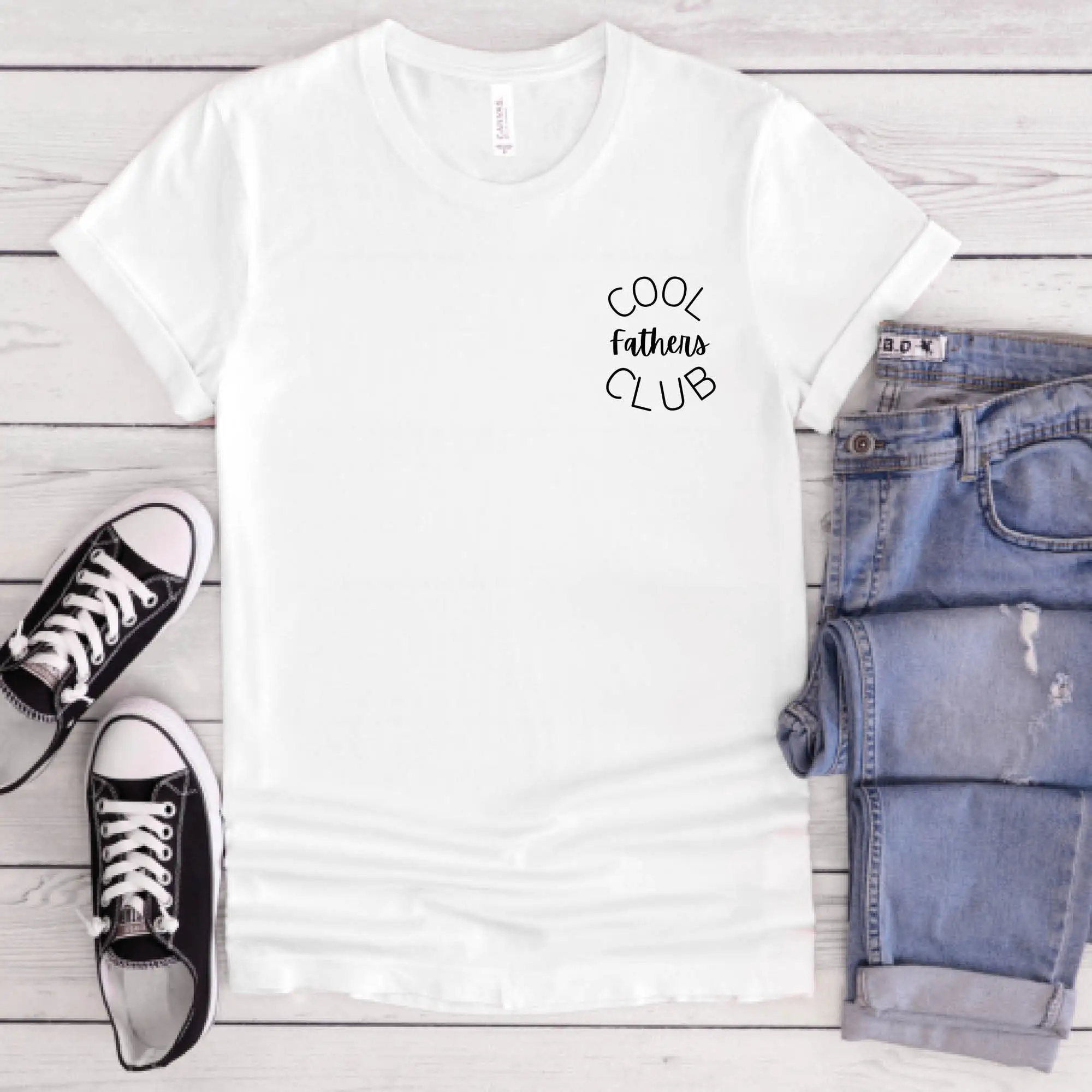 

Футболка Cool Fathers Club на день отца, забавная новинка