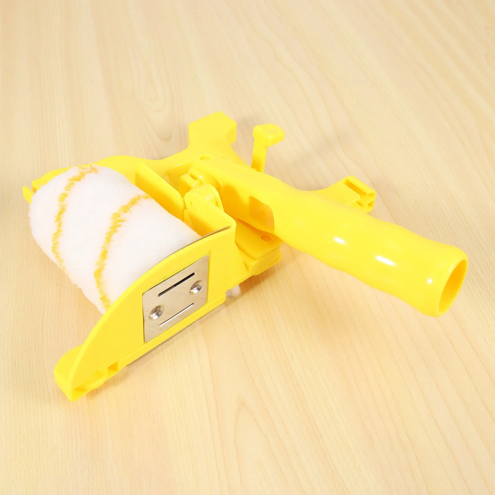 

Набор для рисования полосок на краю покрытия B50C: Валик-кисть для рисования полосок, Валик-кисть для рисования без разводов, Безопасный инструмент для рисования полосок на краю покрытия