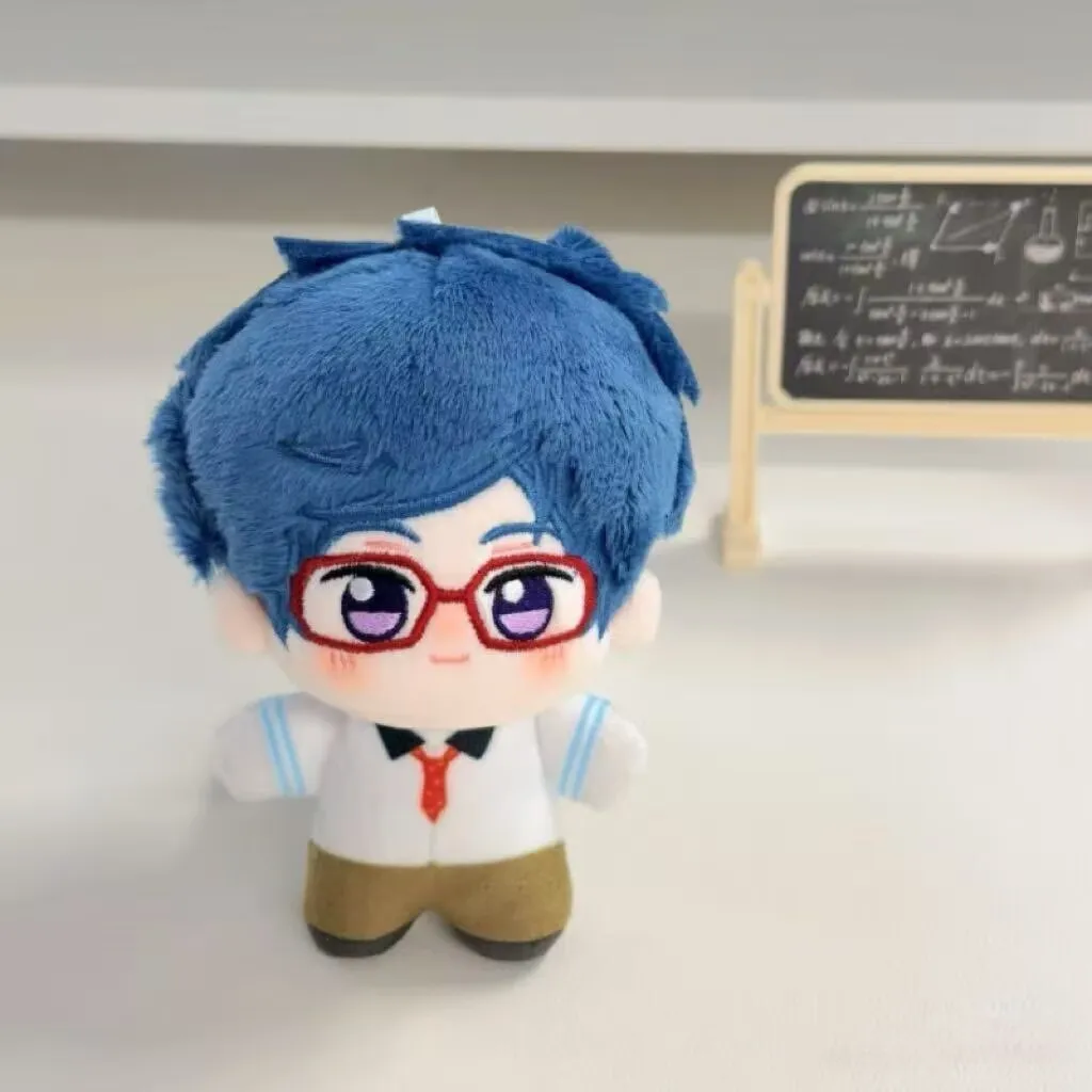 10cm rin matsuoka bonecas de pelúcia mini anime tachibana makoto chaveiro pingente nanase haruka brinquedos de pelúcia presente de aniversário de natal crianças