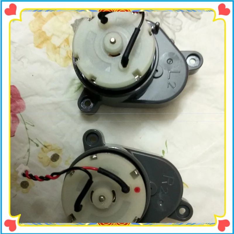 محرك بديل محرك فرشاة جانبية لـ Ilife A4s ، A6 ، X620 ، T4 ، Ilife A40 ، A4 ، A8 ، مكنسة كهربائية روبوت ، أجزاء ملحقات محرك