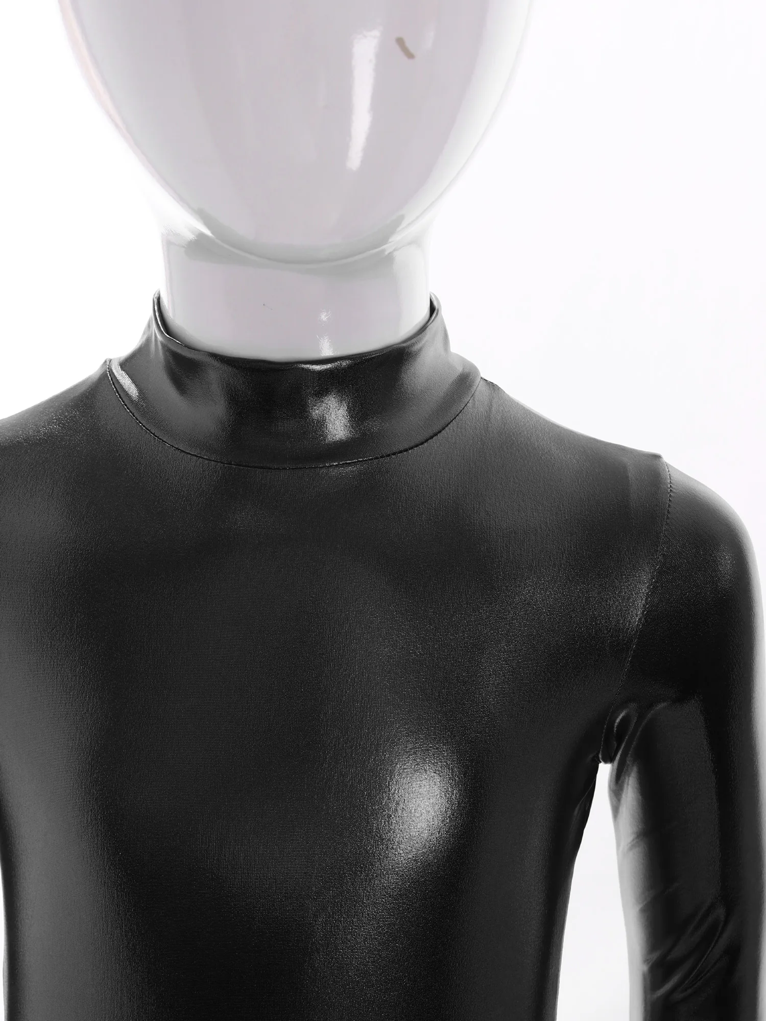 키즈 소녀 전신 양복 요가 바디 슈트 메탈릭 피겨 스케이팅 점프 슈트 체조 발레 댄스 레오타드 가장 무도회 의상