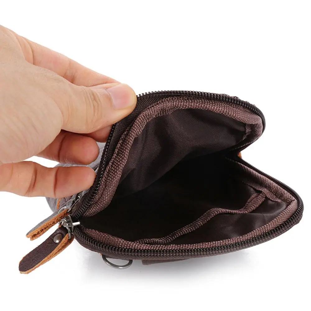 Leren heuptassen voor heren Telefoonzakjes Mannelijke kleine borstschouderriemtas Crossbodytassen