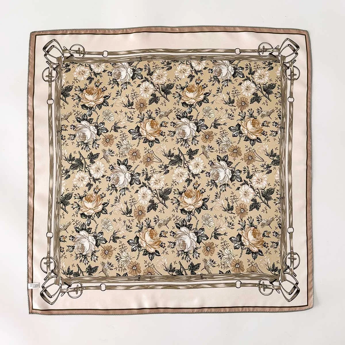 14 momme 100% Natural Twill Silk Scarf for Women Double side Female Foulard Headband Shawl Square Hijab Bandana bufanda Scarves