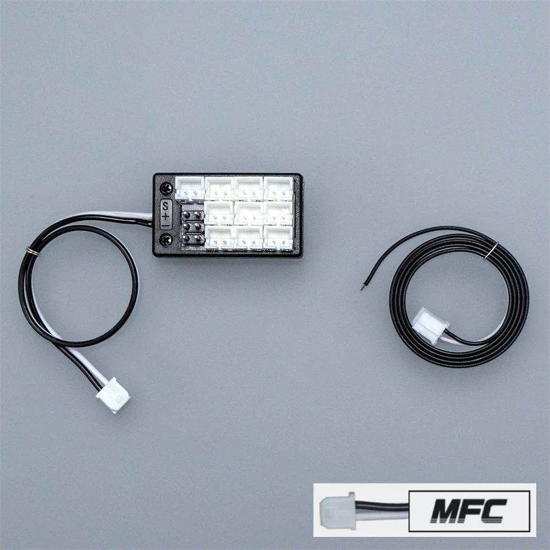 4-in-1 Lichtgruppe Erweiterungsplatine PH2.0 Erweiterungsmodul KZB-MFC für 1/14 Tamiya RC Traktor Muldenkipper Auto Upgarde Diy Teile