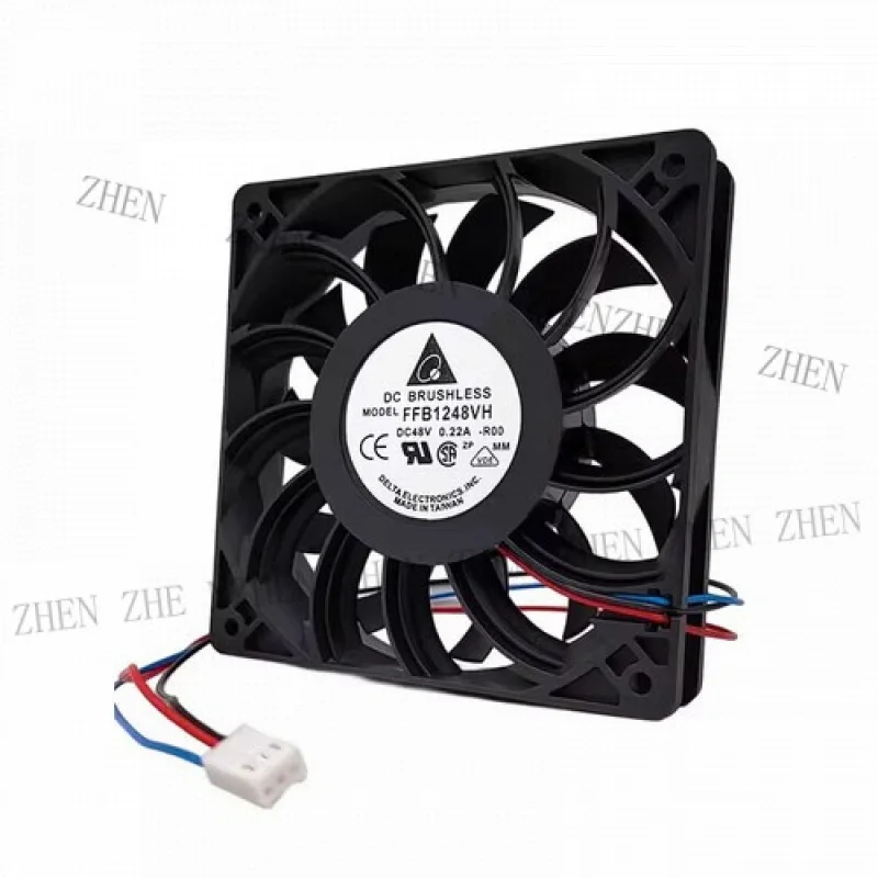 

Y for FFB1248VH-ROO DC48V 0.22A 12CM 12025 3-Wire Cooling Fan