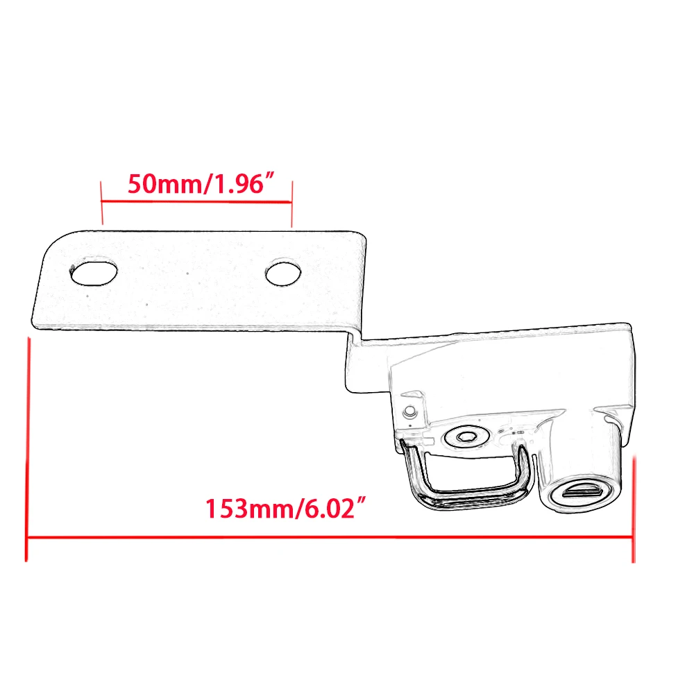 Motorcycle Helmet Lock Kit Helmets Security Anti-Theft Lock Rust-Proof Aluminum Alloy For Duke 125 250 390 Accessories