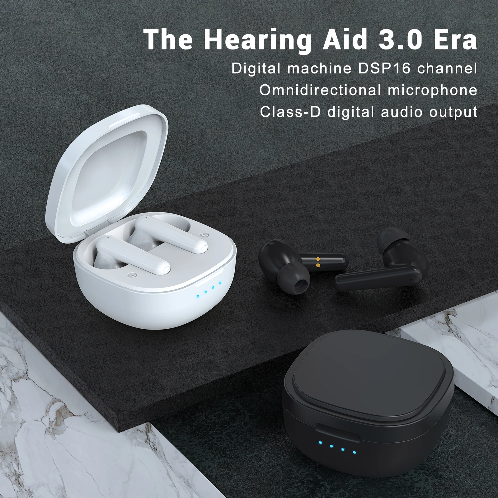 Ting DJ Hearing Amplifier Sound Amplifier Rechargeable Audífonos For The Elder Hearing Loss EN-D22