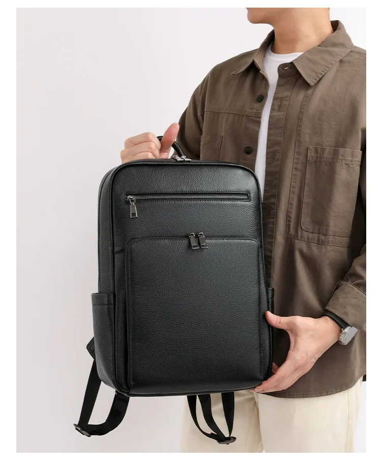 

2025 New Fashion Luxury Brand Cow Genuine Leather Women Backpacks Female Ladies Girl Student Korean Casual Designer Backpack