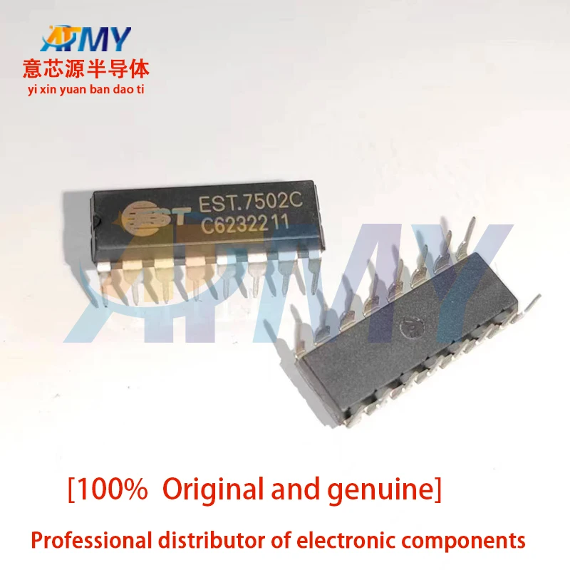 EST.7502C EST7502C DIP16 new original EST7502B in-line power chip