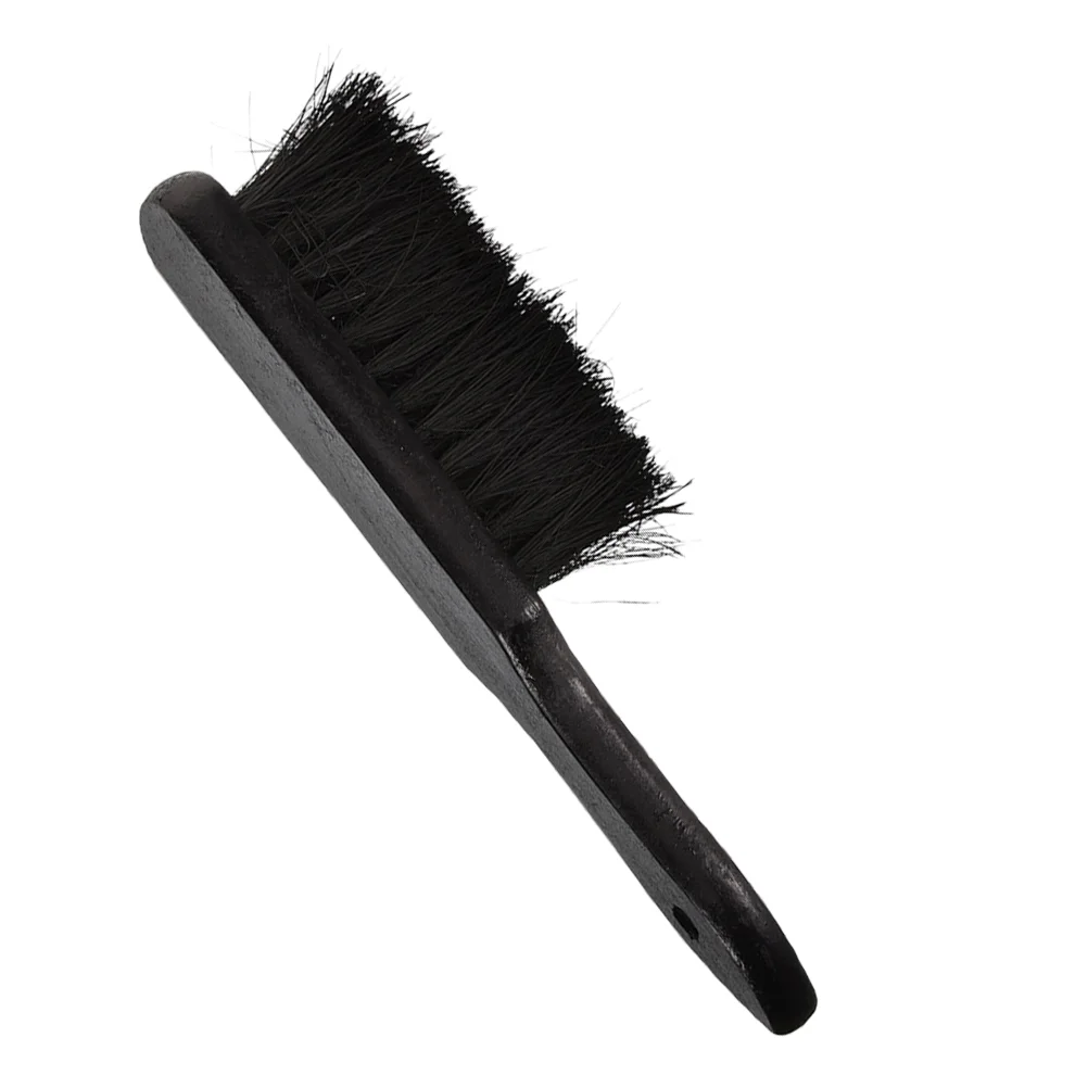 

Fireplace Cleaning Brush Black Handle Soft Bristles Material AntiSlip Suitable Fireplace Stove Tools Household