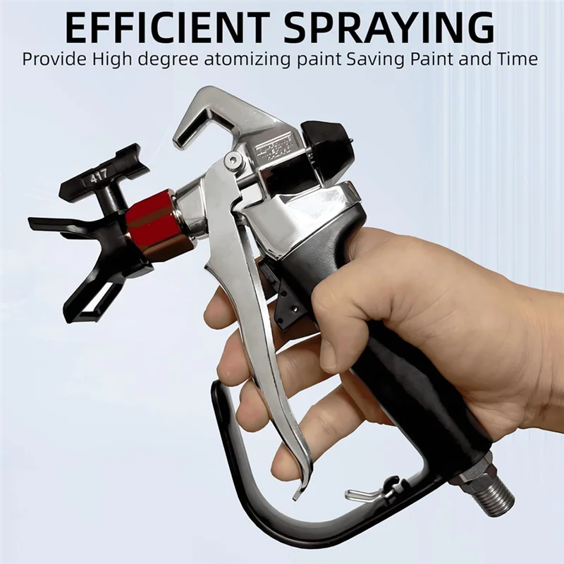 

GIGI Airless Paint Sprayer High Pressure 3550 PSI,Nozzle Guard,Reversible Sprayer Tips 517 For Pump Sprayer Parts Accessories
