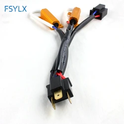 FSYLX H4 HB2 9003 50W 6Ohm Canbus led hid Headlight Load Resistor h4 Fog Light Lamp Decoder Connection Resistance no error