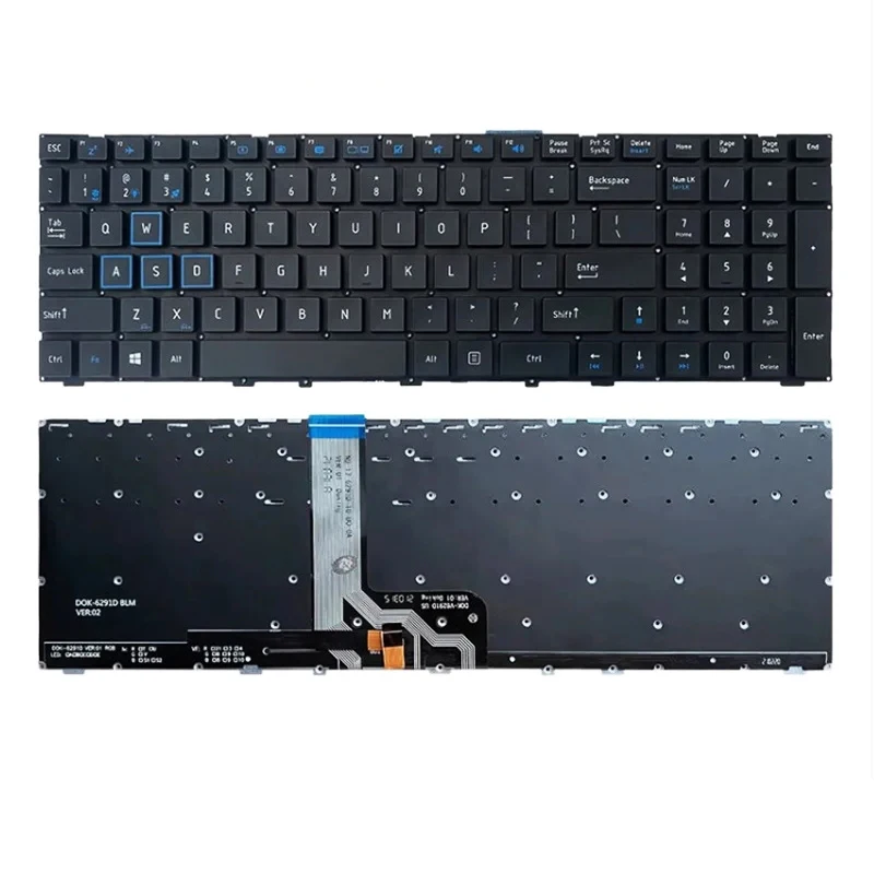 

F117 US Backlit Keyboard For MACHENIKE F117-VD F117-VG F117-V F117-V56T F117-VA65T F117-V26 F117-VSG65 F117-VC