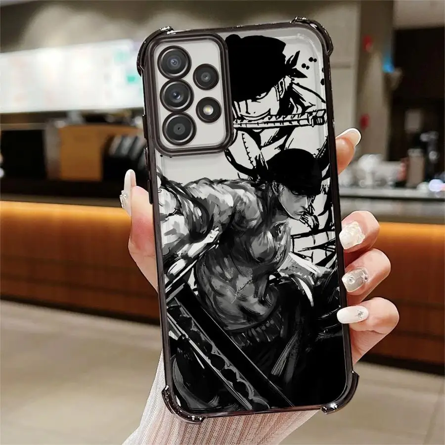 Anime Ones Pieces Soft Phone Cover Case for Samsung Galaxy A24 A21s A35 A36 A13 A16 A25 A33 A52 A55 A15 A26