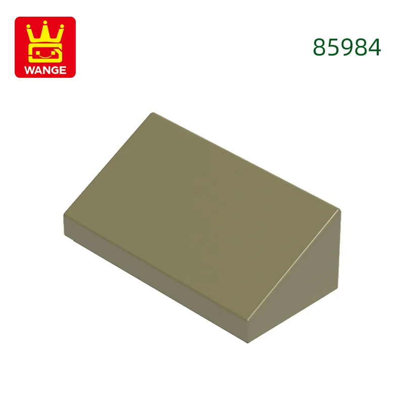 Wange 266 stks/partij 85984 Slope 30 1x2x 2/3 Roff Block Moc Color Accessoires Compatibel Met Brick DIY Kinderspeelgoed Assemblage Onderdelen