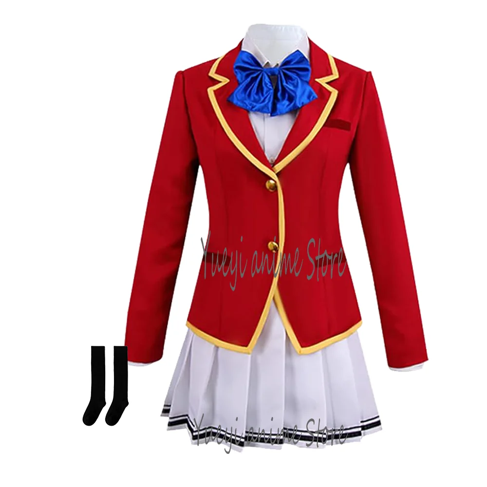 

Women's Cosplay Suzune Horikita Costume Adult Outfits uniform Halloween Party Dress School Uniform