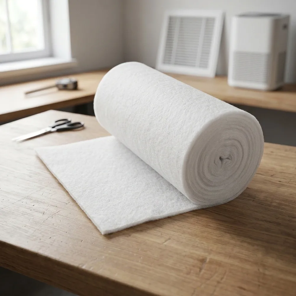 3mm White Cuttable Air Filter Pad Ventilator Ventilation Roll Lightweight Design 3mm White Cuttable  3mm White