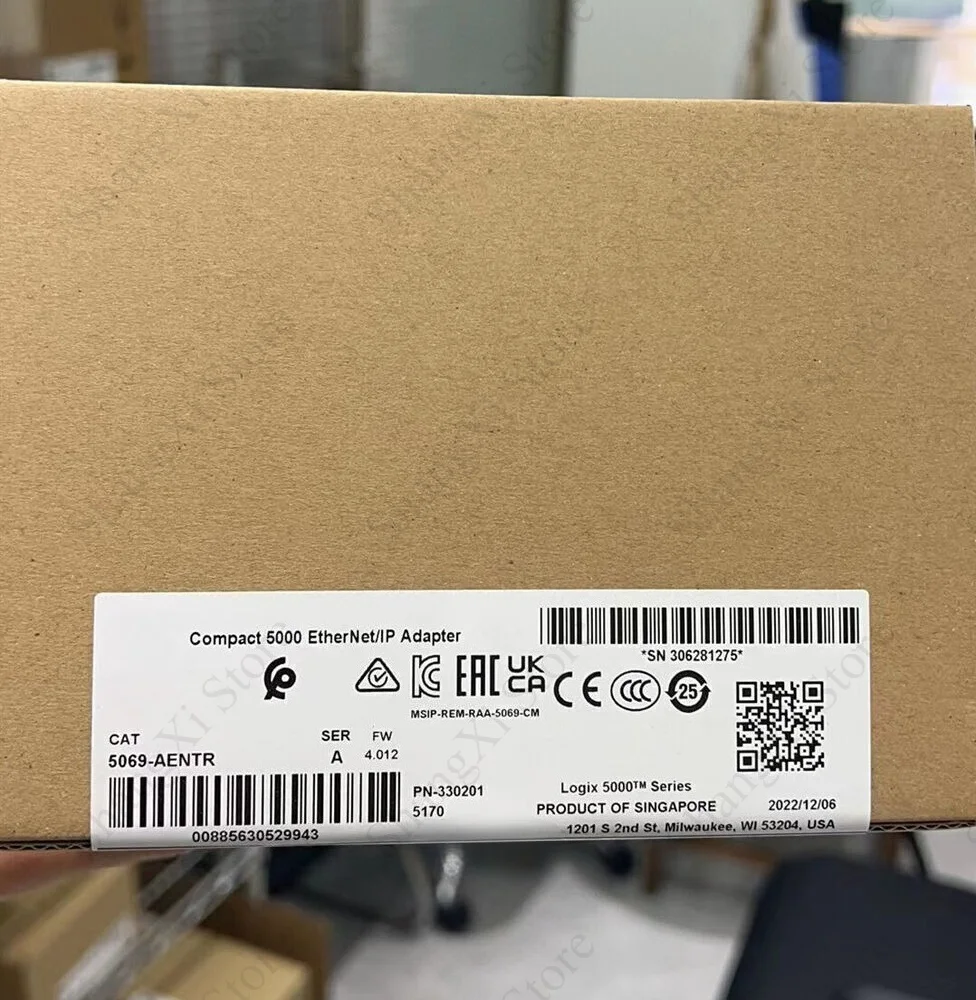 1PC Brand New 5069-AENTR SER A Compact 5000 EtherNet/IP Adapter NEW Unopened US 5069AENTR Fast Delivery