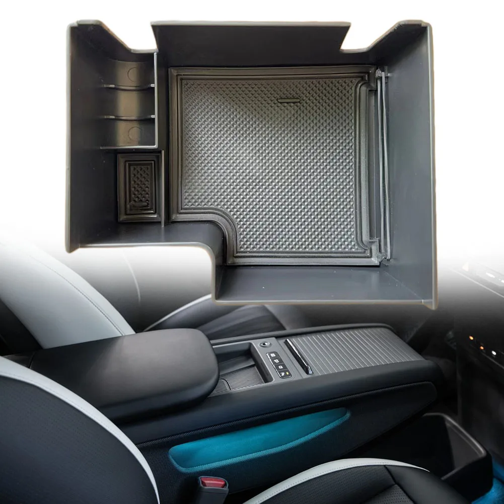 Boîte d'accoudoir de console centrale intérieure pour Kia EV9 2023 +, boîte de rangement, pièce de rechange de voiture