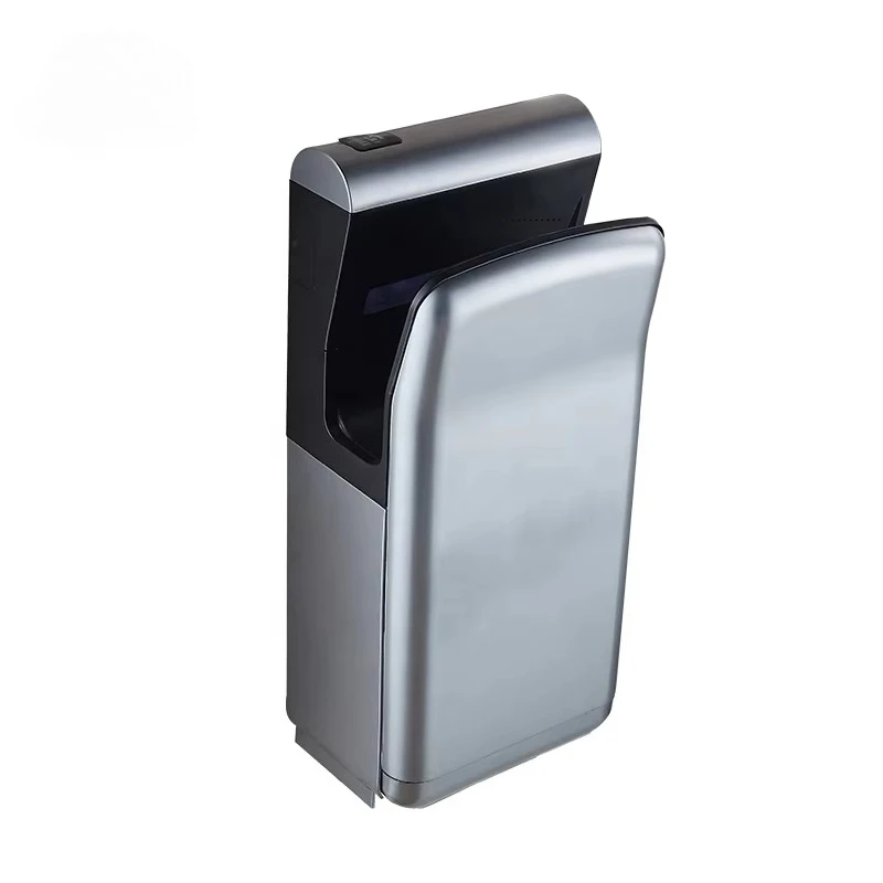 Commercial Hotel Sensor-Activated Induction Hand Dryer Slim Design 10s Jet Drying Time Filter for Toilets