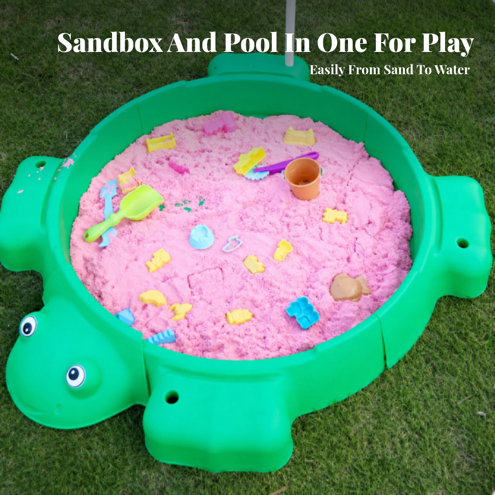 turtle-play-pool-with-lid-safe-turtle-sandbox-children's-sandbox-with-cover-removable-toy-washable-for-toddlers-backyard