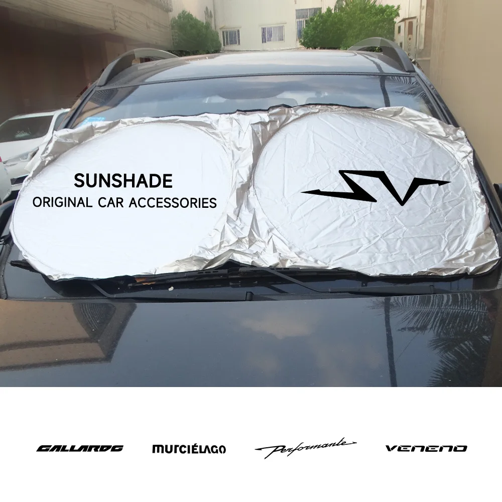 Автомобильный солнцезащитный козырек, автомобильный козырек на переднее окно, козырек от солнца для Lamborghini, Диабло, Essenza, Gallardo, Spyder, Huracan SV Urus Veneno