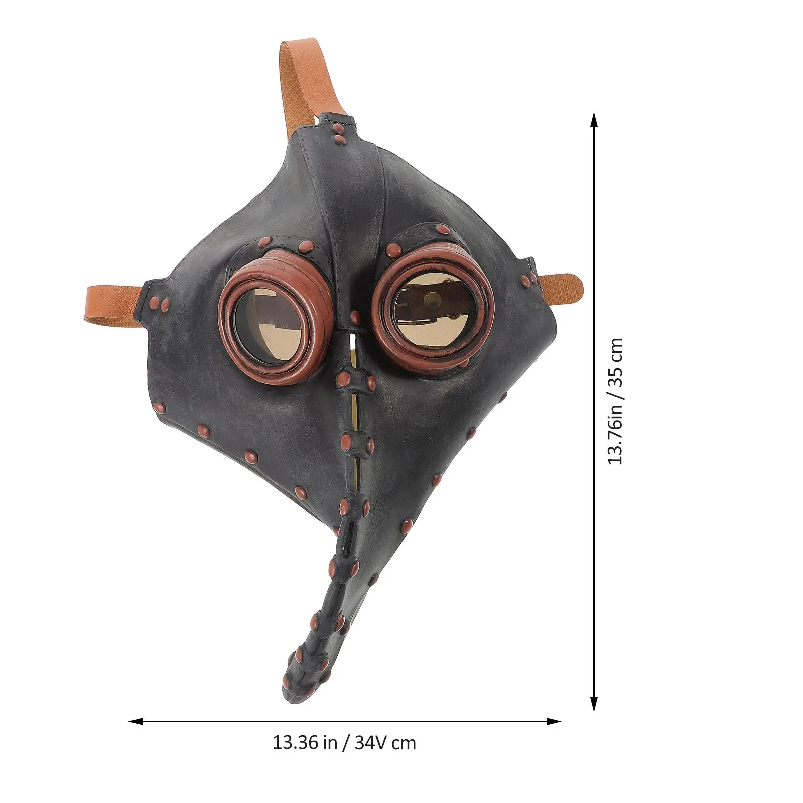 Medieval Plague Bird Mask Beak Halloween Scary Masks Steampunk Party Favors Costumes
