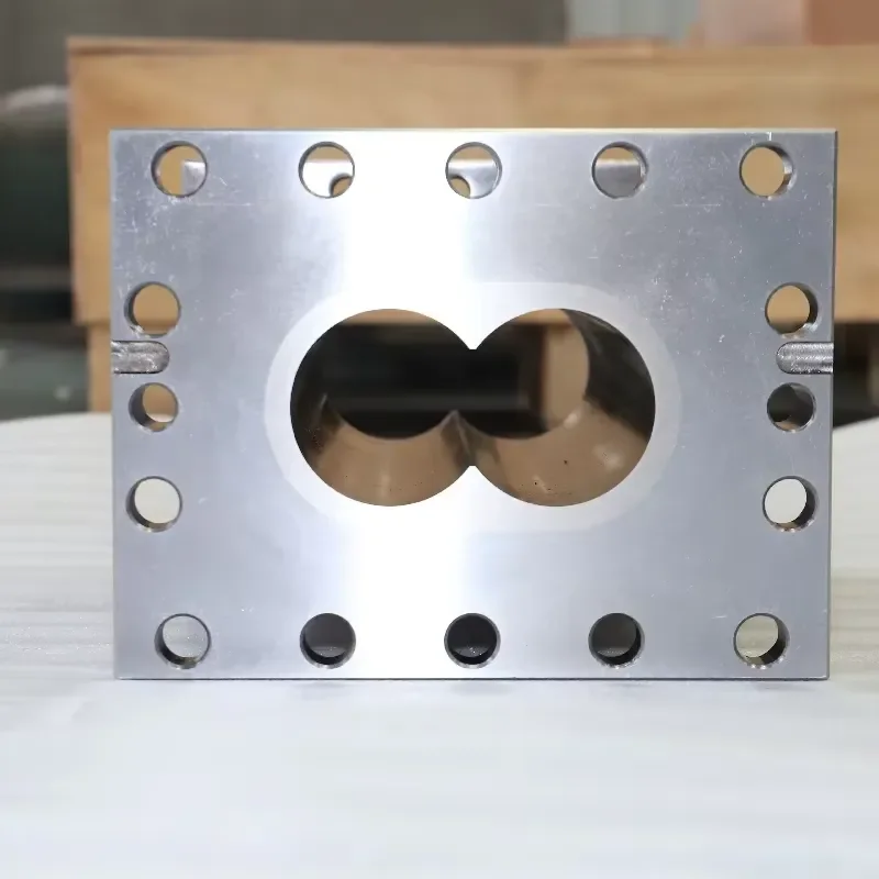 Custom 65mm Twin Screw Extruder Screw and Barrel Assembly for 3D Filament Machine